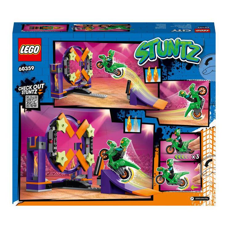 LEGO® City Stuntz Desafiament Acrobàtic: Rampa i Aro 60359