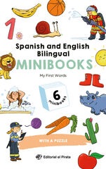 Spanish and English Bilingual Minibooks - My First Words Spanish and English Bilingual Minibooks - My First Words