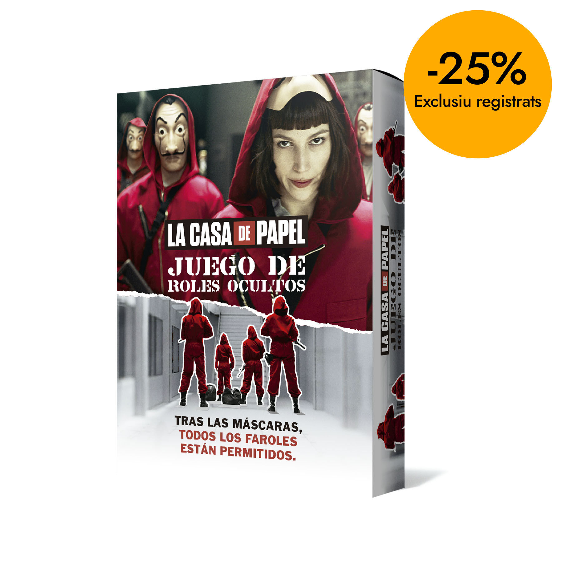 La Casa de Papel - Juego de Roles ocultos
