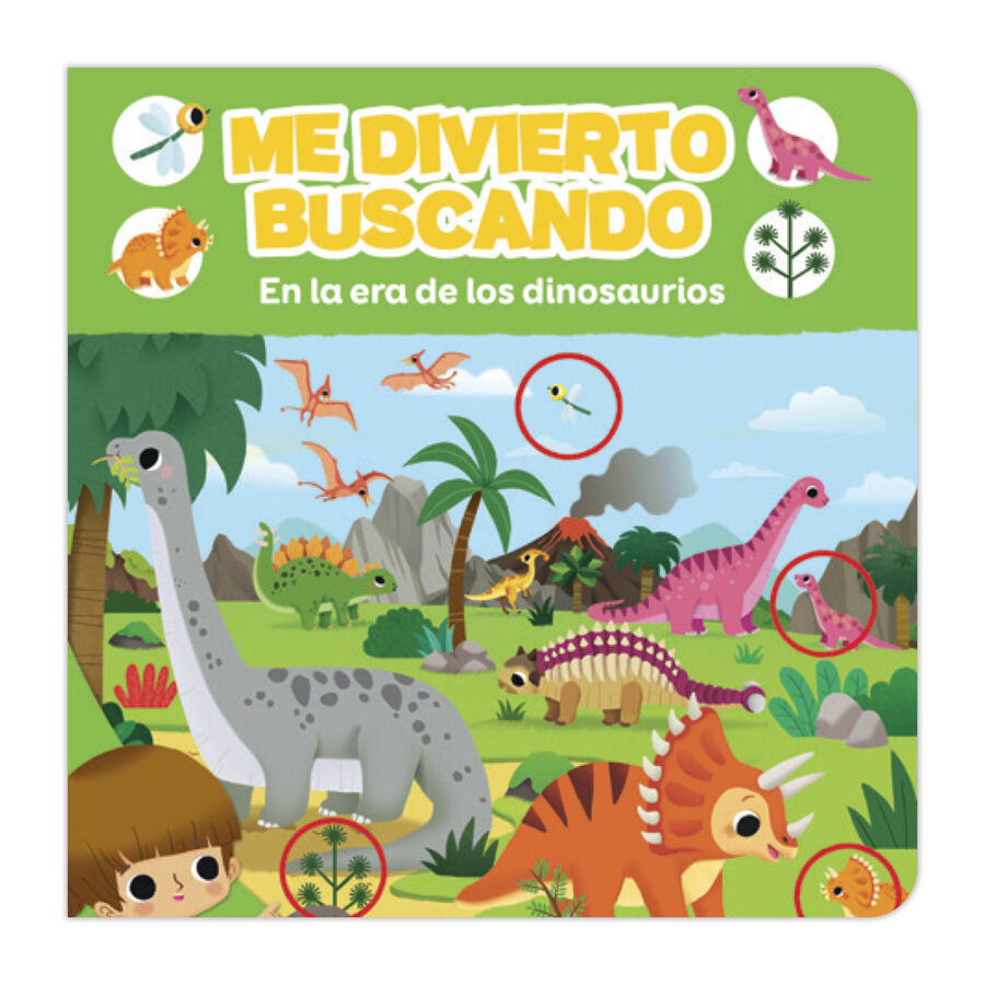 Me divierto buscando en la era de los dinosaurios