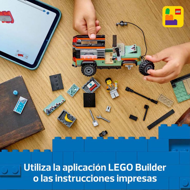 LEGO® LEGO City Tot Terreny 4x4 de Muntanya 60447