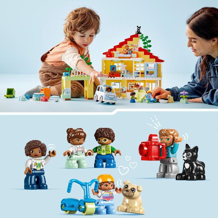 LEGO® DUPLO Casa Familiar 3en1 10994