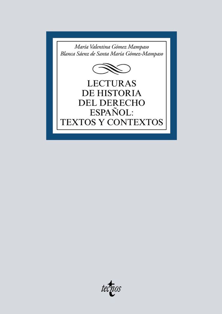 Lecturas de Historia del Derecho Español