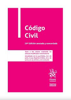 C&oacute;digo civil - 26&ordm; Edici&oacute;n anotada y concordada