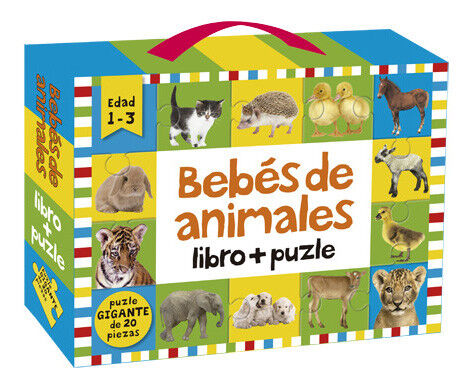 Beb&eacute;s de animales: libro + puzle