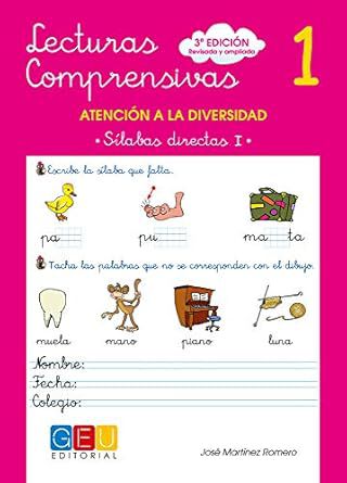 Geu lecturas comprensivas 01/3ed