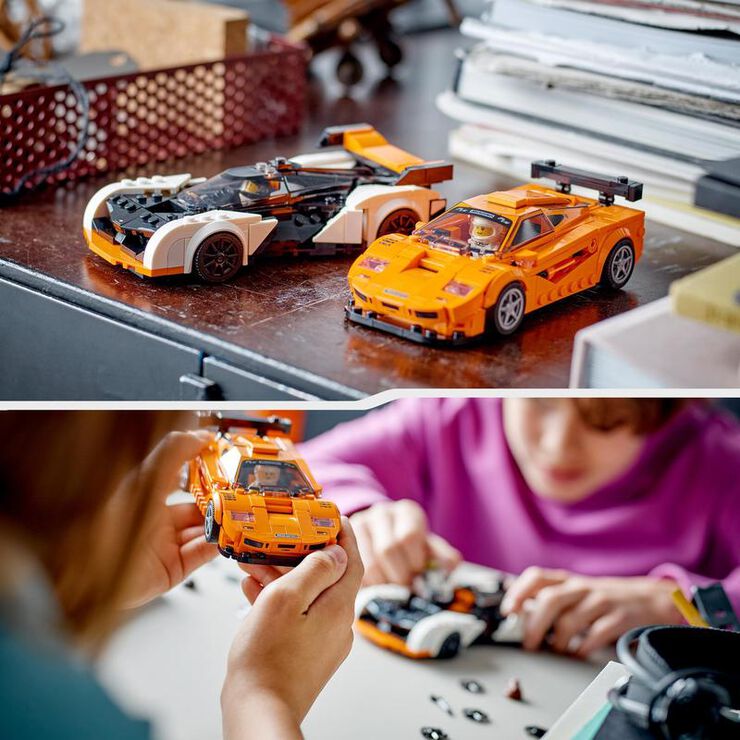 LEGO® Speed Champions McLaren Solus GT y McLaren F1 LM 76918