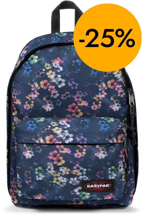 Mochila Eastpak Out Office Flora Fade Navy