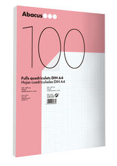 Papel&nbsp;blanco Abacus&nbsp;A4 4x4 100 hojas