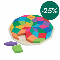 Fisher Price Puzle Geométrico Mandala Madera