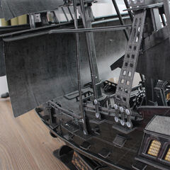 Puzle 3D Cubic Fun Barco Pirata Queen Anne's Revenge