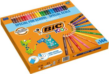 Lápices de colores Bic Evolution 144u