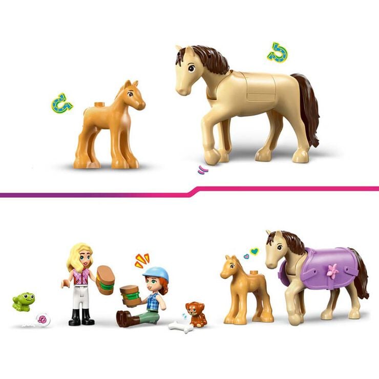 LEGO® LEGO Friends Remolc per a Cavall i Poltre 42695