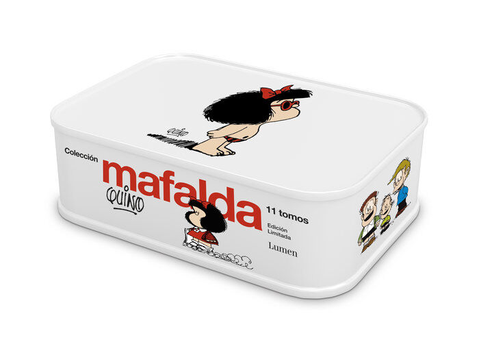 Colecci&oacute;n Mafalda: 11 tomos en una lata