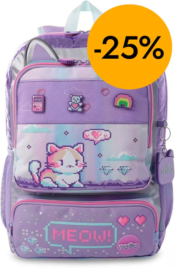 Mochila Totto Andy Cat