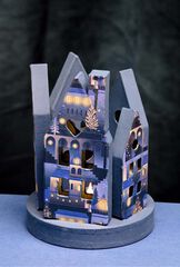 Figura Paper maixé Décopatch Poble