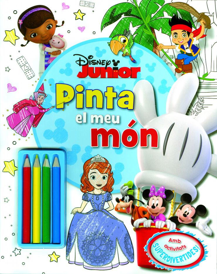 Disney Junior. Pinta el meu m&oacute;n