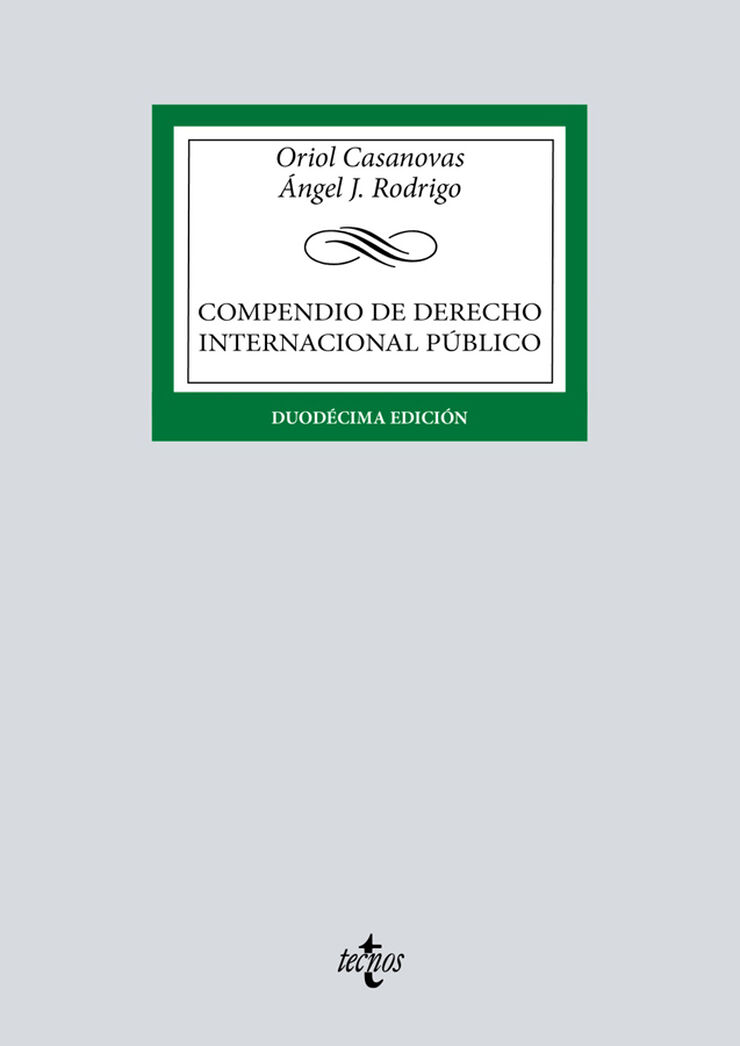 Compendio de Derecho Internacional Público