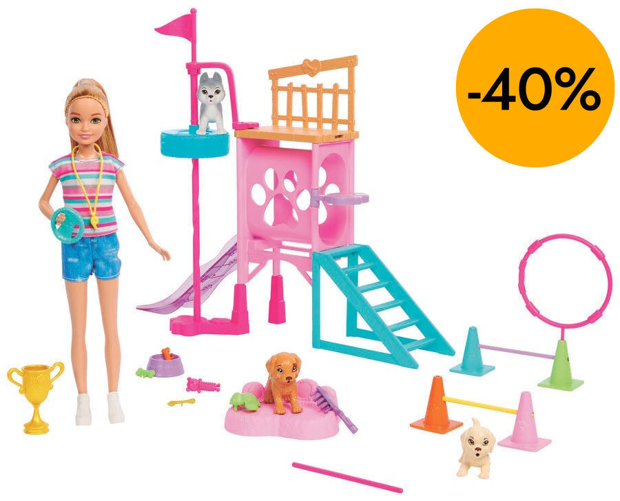 Barbie Stacie Rescate Entrenamiento para cachorros
