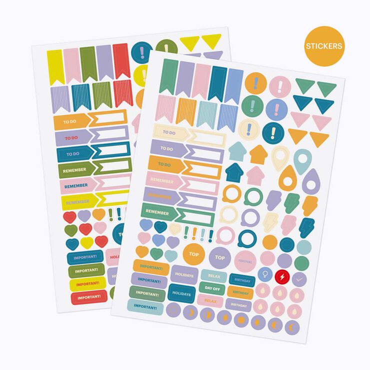 Agenda escolar Miquelrius Plus setm/vista cas 2025-26 Happyflower