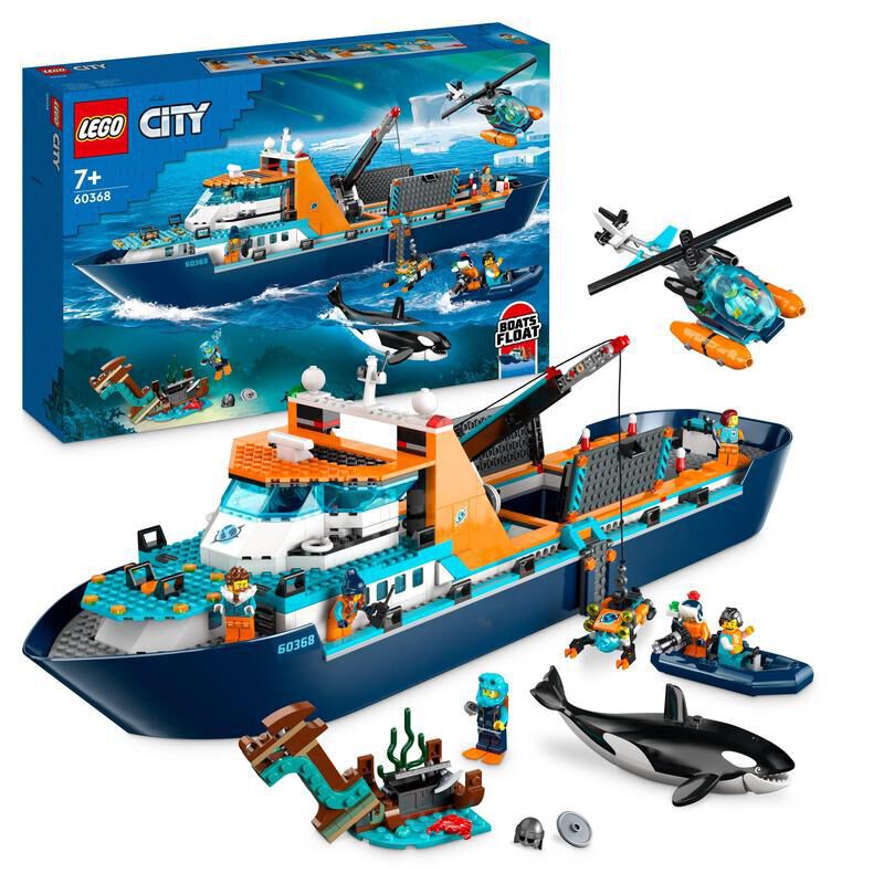 LEGO&reg; City Barco Explorador del &Aacute;rtico 60368