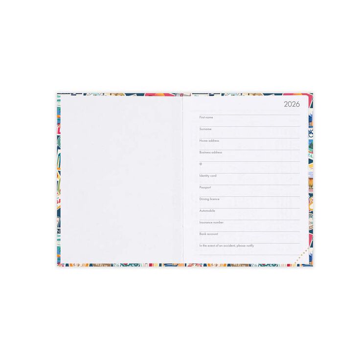 Agenda Legami Mini sem/vista mult 2026 Travel Stick