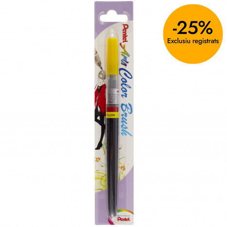 Pinzell recarregable Pentel XGFL groc