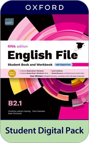 English File 5th Edition B2.1. Student's Book and Workbook and digital without Key Pack