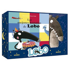 Mi cofre de historias con Lobo. Cofre con peluche Mi cofre de historias con Lobo. Cofre con peluche
