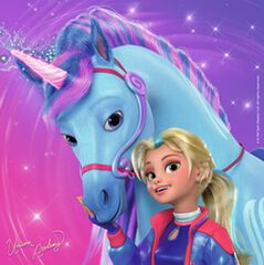 Puzle 3 x 49 piezas Unicorn Academy