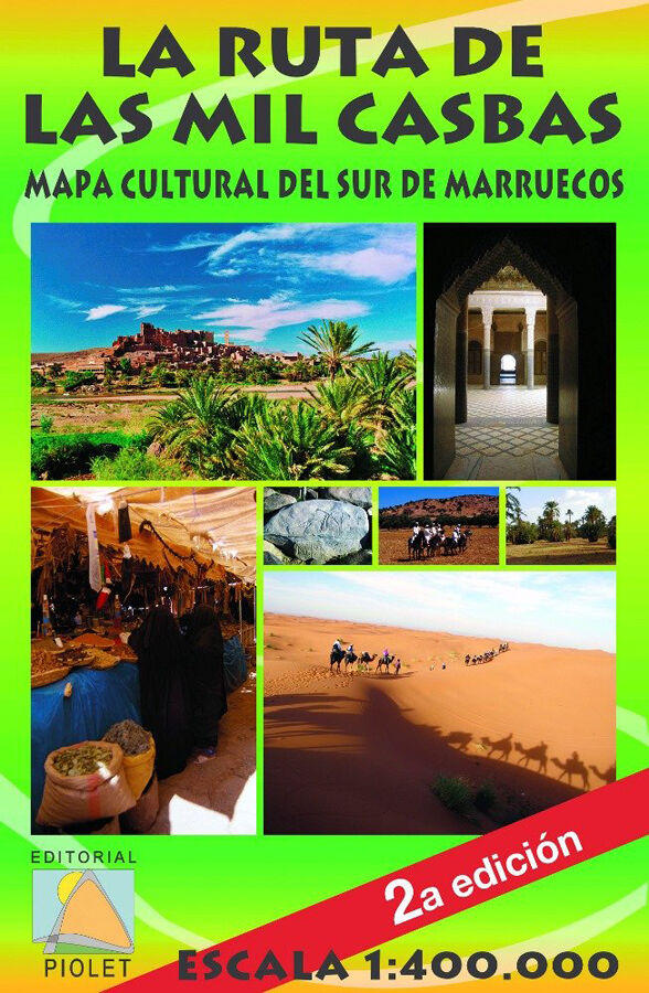 Ruta de las mil casbas. Mapa del sur de