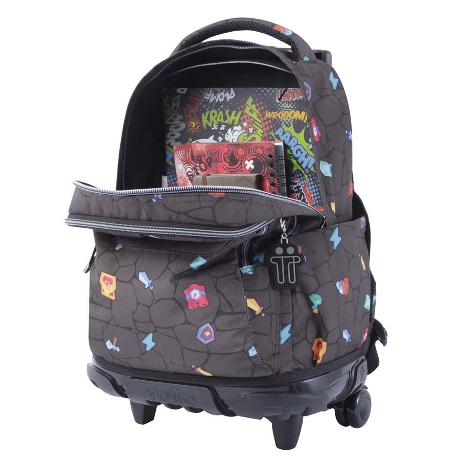 Mochilas con ruedas hotsell totto corte ingles