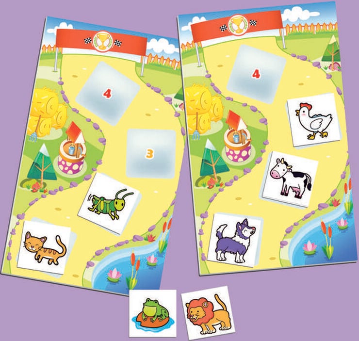 Carrera de animales - Juego sonoro