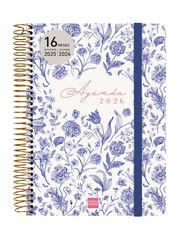 Agenda Finocam 16 meses Cloe E10 sem/vista cas 2025-26 azul