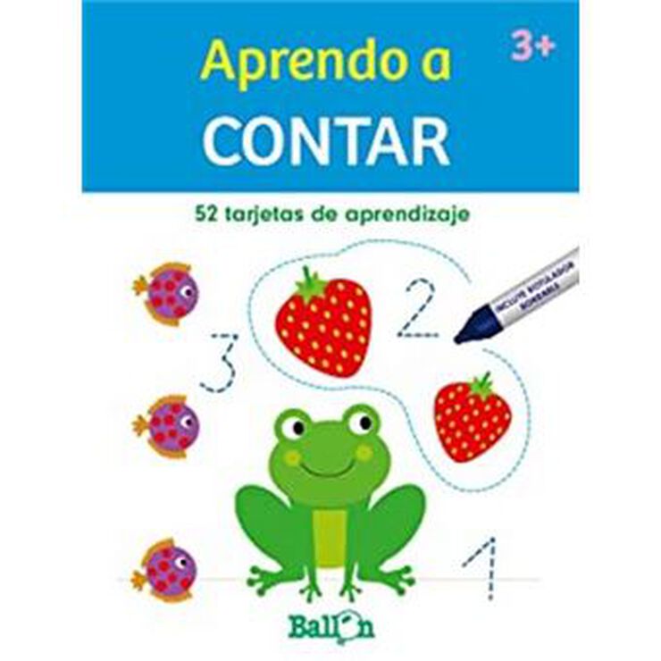 Aprendo a contar - Tarjetas borrables