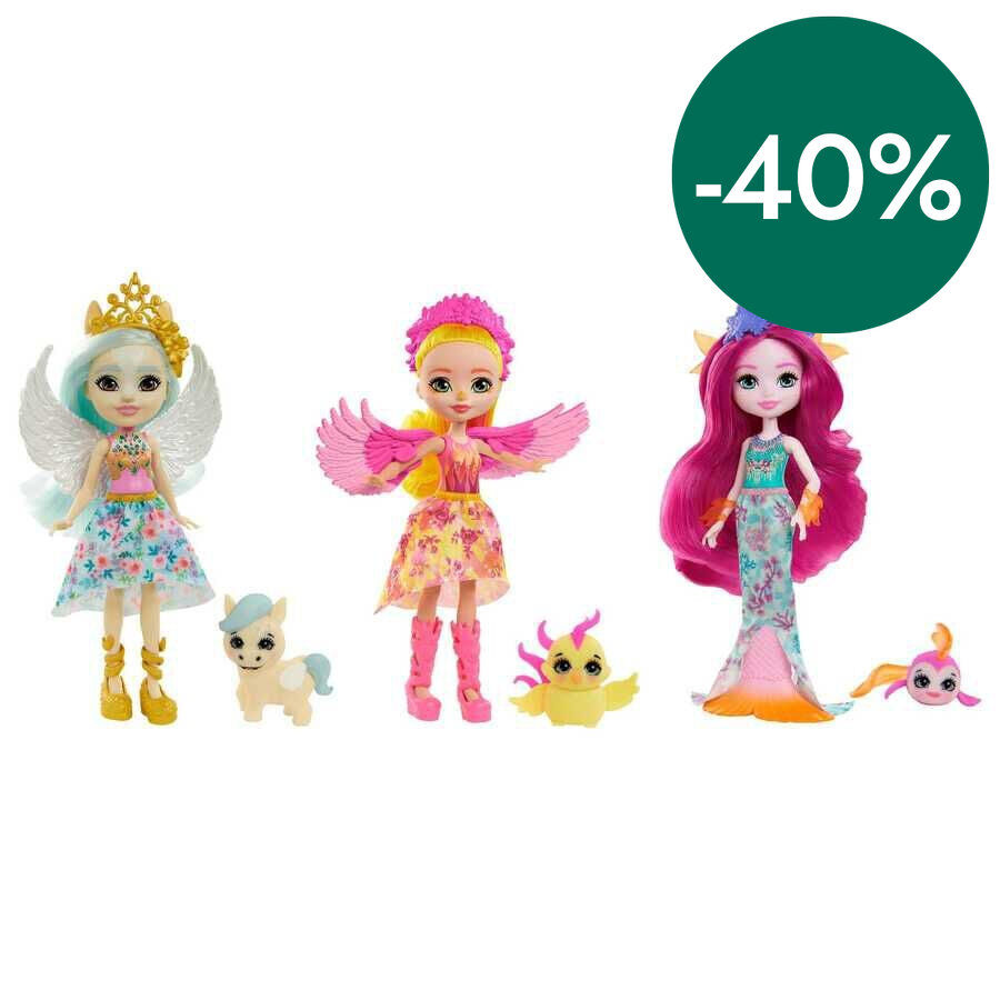 Nina secundaria Enchantimals surtida