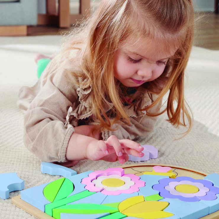Fisher Price Encaix Fusta Flors
