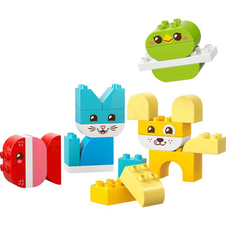 LEGO® DUPLO My First Simpáticas Mascotas Creativas “3 en 1” 10477