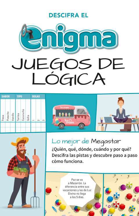 L&oacute;gica. Descifra el enigma