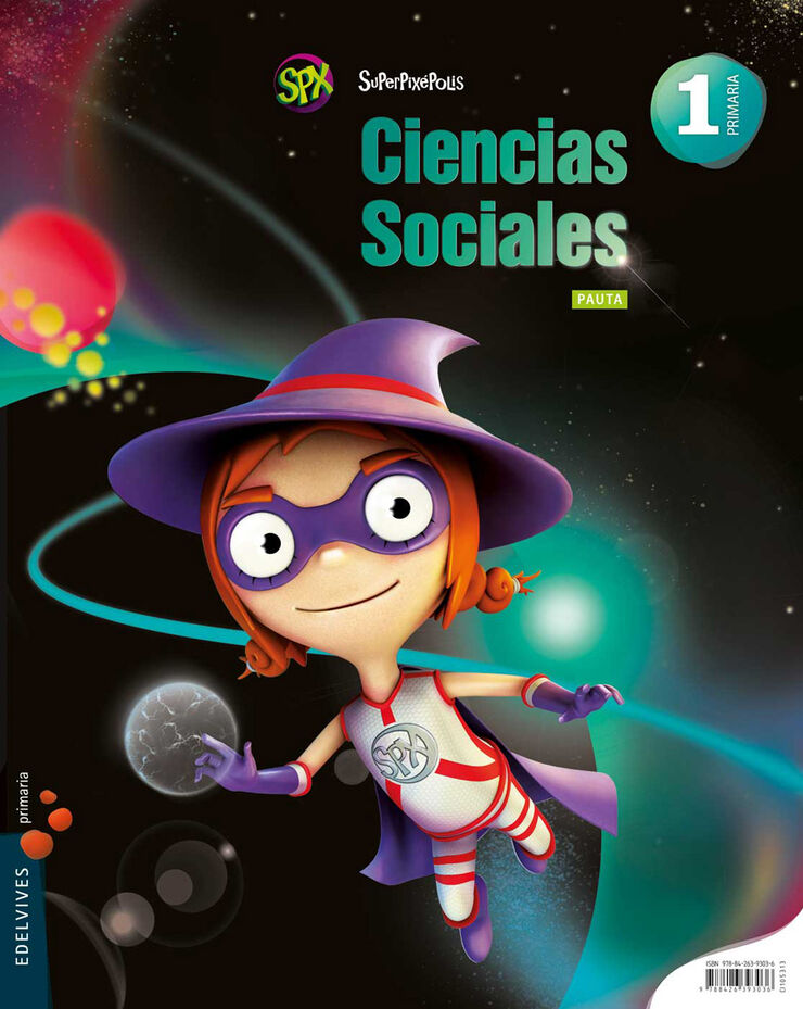 Sociales/Pauta/Superpixépolis PRIMÀRIA 1 Edelvives 9788426393036