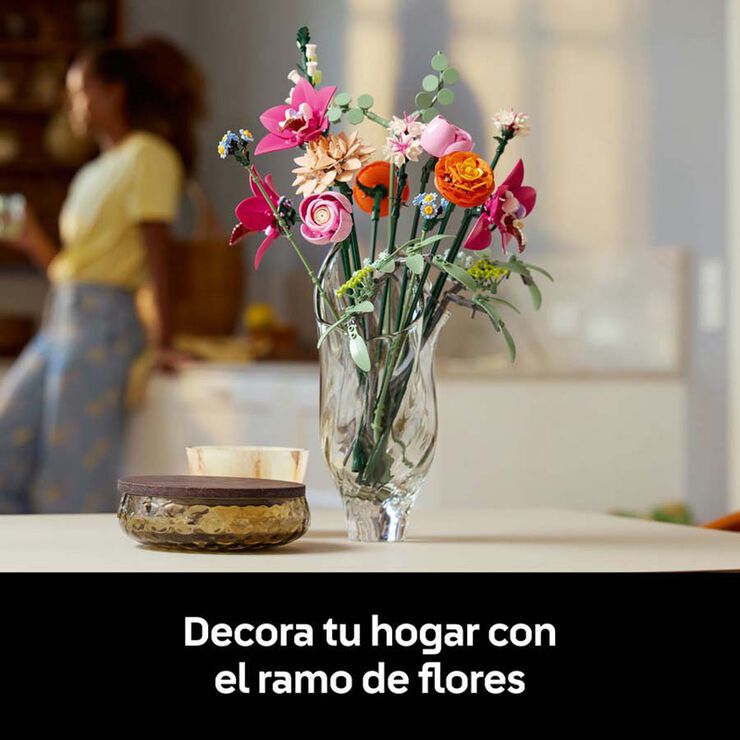 LEGO® Botanicals Ramo de Flores Fantasía en Rosa 10342