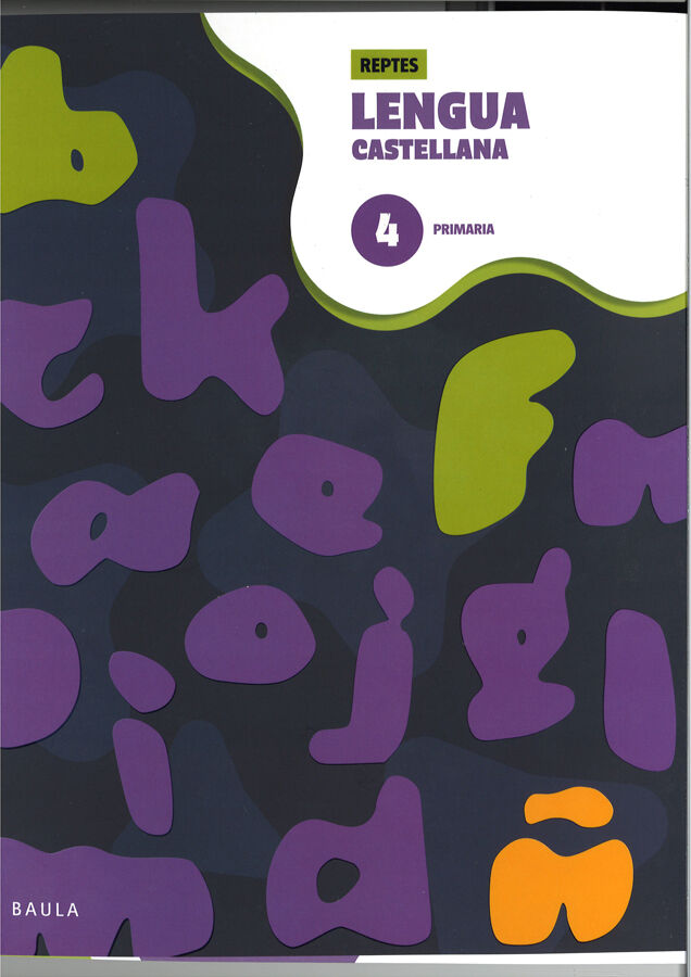 Cuaderno de Lengua castellana 4 Primaria Reptes