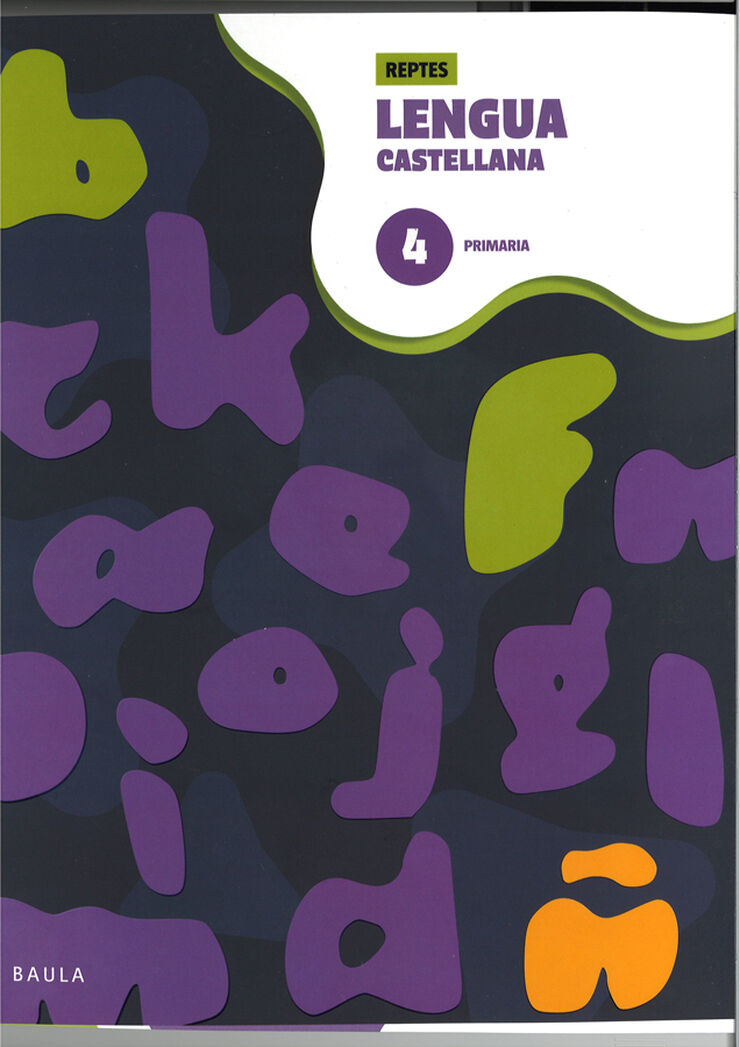 Cuaderno de Lengua castellana 4 Primaria Reptes