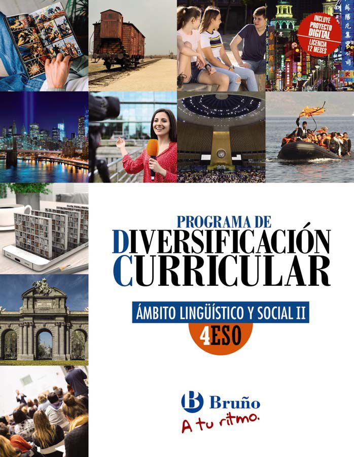 Diversificaci&oacute;n Curricular &Aacute;mbito Ling&uuml;&iacute;stico Y Social 4 Eso A Tu Ritmo