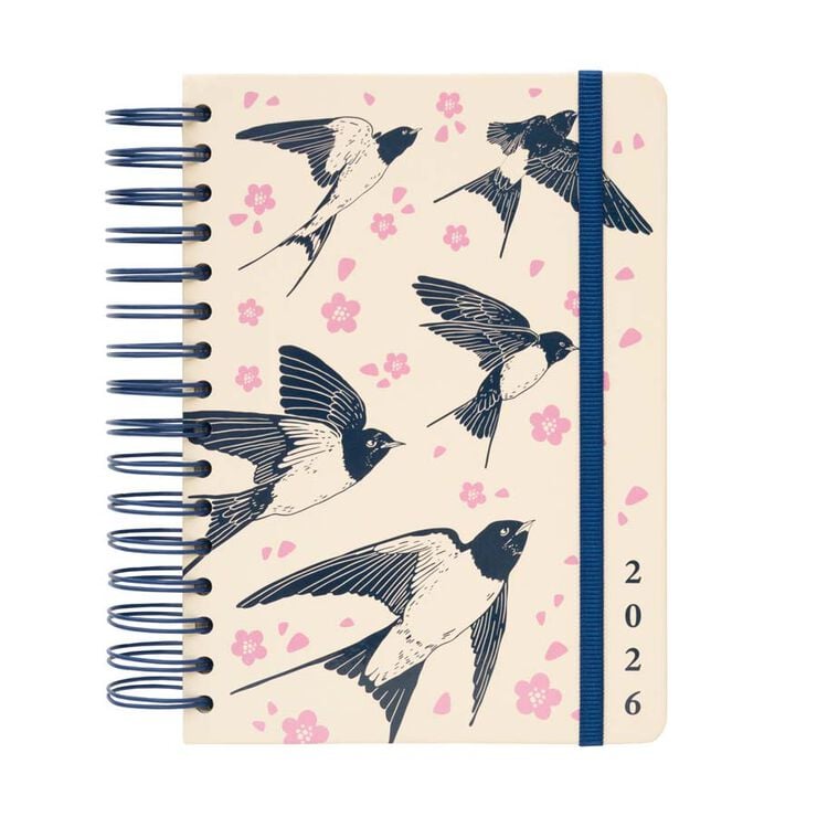 Agenda Kokonote dia/pàg anglès 2026 Muse Wabi Sabi