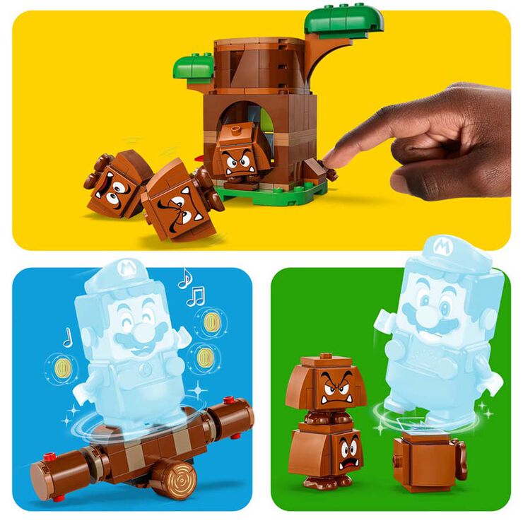 LEGO® Super Mario Zona de juego de los Goombas 71433