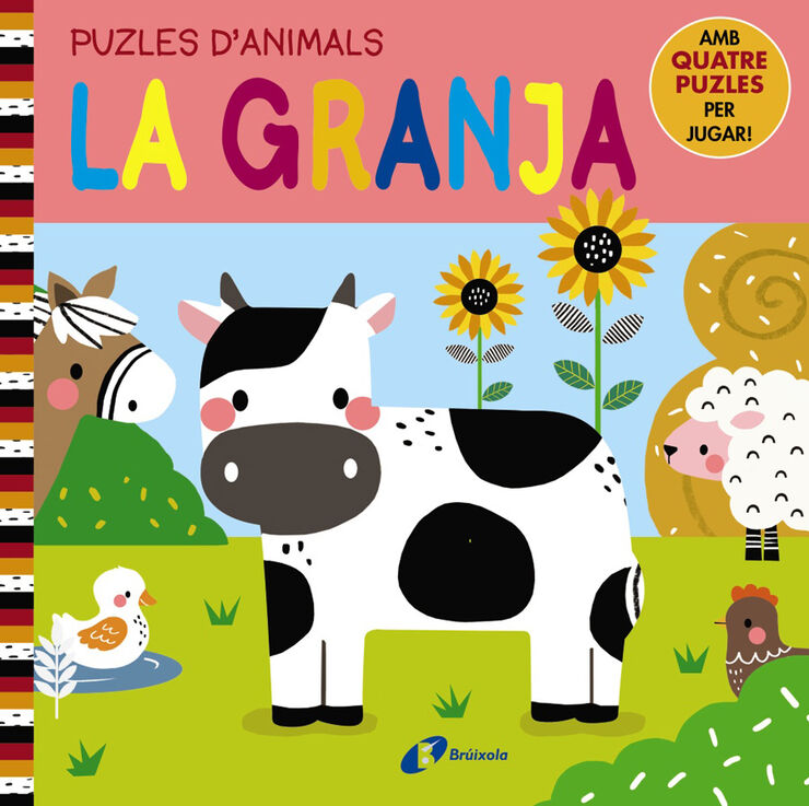 Puzles d'animals. La granja