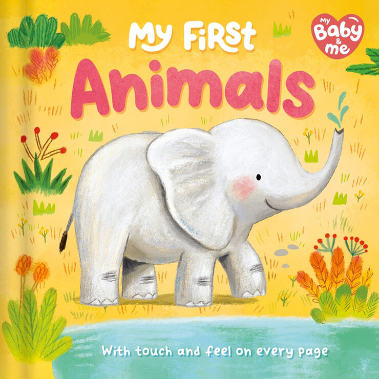 My baby & me. My first animals