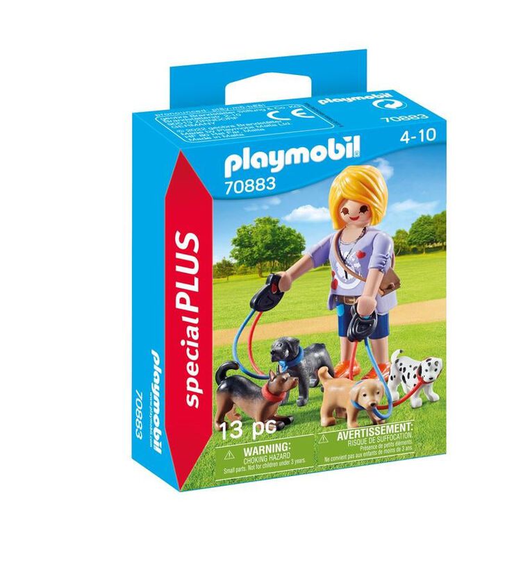 Playmobil Special Plus cuidadora de gos 70883