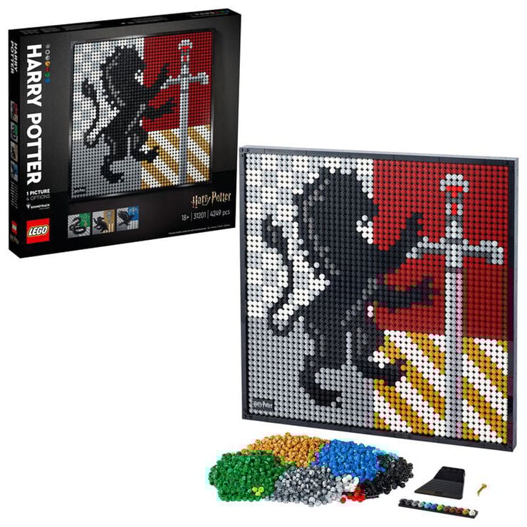 LEGO® Art Harry Potter Hogwarts Crests 31201